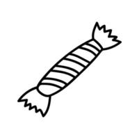hand- getrokken snoep. tekening vector illustratie