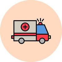 ambulance vector pictogram