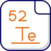 tellurium vector icoon