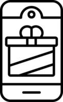 geschenkdoos vector pictogram