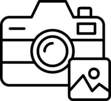 fotografie vector pictogram