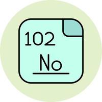 nobelium vector icoon