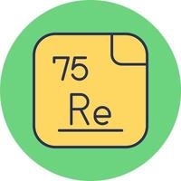 rhenium vector icoon