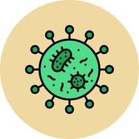 bacteriën vector icon