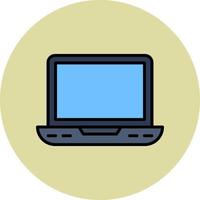 laptop vector pictogram