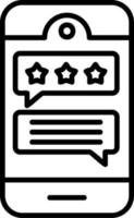 feedback vector pictogram