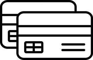 creditcard vector pictogram