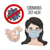 coronavirus bescherming Gezondheid aarde menselijk epidemie covid vector