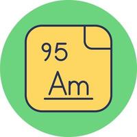 americium vector icoon