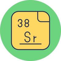 strontium vector icoon