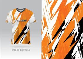 sport- Jersey ontwerp grunge voor team uniformen voetbal Jersey racing Jersey vector