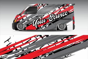 racing auto inpakken ontwerp voor voertuig vinyl stickers en grunge motief sticker kleurstelling vector