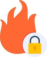 firewall vector pictogram