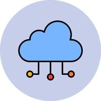 cloud computing vector icon