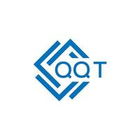 qqt brief logo ontwerp Aan wit achtergrond. qqt creatief cirkel brief logo concept. qqt brief ontwerp. vector