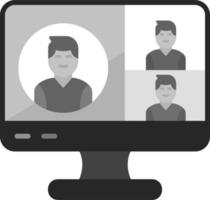 videoconferentie vector icoon