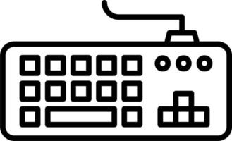 toetsenbord vector pictogram