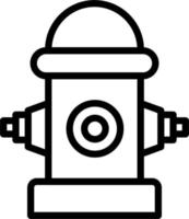 brand hydrant vector icoon