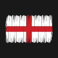 Engeland vlag borstel vector illustratie