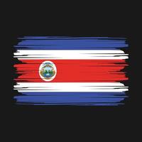 vlag van costa rica vector