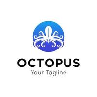 octopus logo vector sjabloon