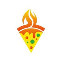 pizza logo afbeeldingen voorraad vector