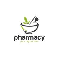 medische en apotheek logo ontwerpsjabloon vector