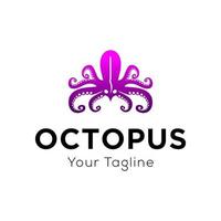 octopus logo vector sjabloon