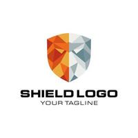 schild logo ontwerp vector sjabloon