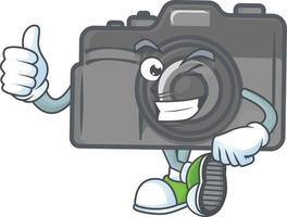 digitaal camera mascotte icoon ontwerp vector