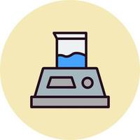 laboratorium schaal vector icoon