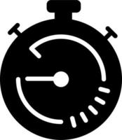 stopwatch vector pictogram