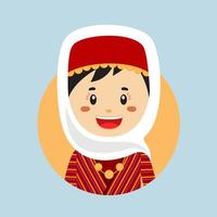 avatar van een Armeniërs karakter vector