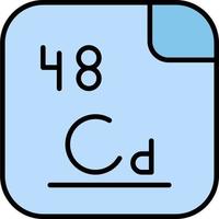 cadmium vector icoon