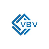 vbv technologie brief logo ontwerp Aan wit achtergrond. vbv creatief initialen technologie brief logo concept. vbv technologie brief ontwerp. vector