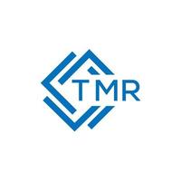 tmr technologie brief logo ontwerp Aan wit achtergrond. tmr creatief initialen technologie brief logo concept. tmr technologie brief ontwerp. vector