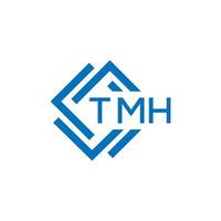 tmh technologie brief logo ontwerp Aan wit achtergrond. tmh creatief initialen technologie brief logo concept. tmh technologie brief ontwerp. vector
