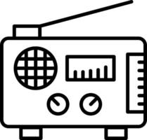 radio vector pictogram