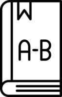 Engels boek vector icoon