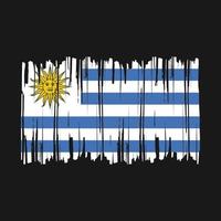 Griekenland vlag borstel vector illustratie