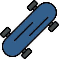 skateboard vector pictogram