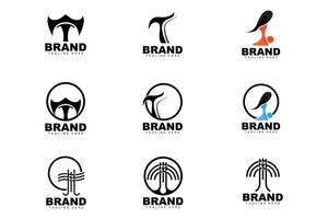 brief t logo, brief alfabet ontwerp, vector logo, eerste t Product merk