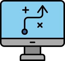 strategie vector pictogram