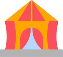 circus tent vector icoon