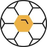 Amerikaans voetbal vector icoon ontwerp