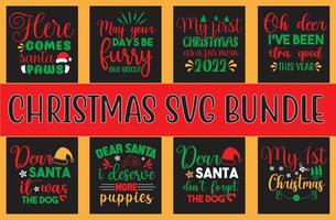 Kerstmis SVG t overhemd ontwerp vector