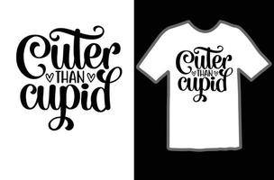 leuker dan Cupido SVG t overhemd ontwerp vector