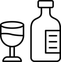 fles vector pictogram