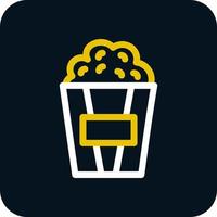 popcorn vector icoon ontwerp