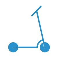 elektrisch scooter icoon ontwerp vector